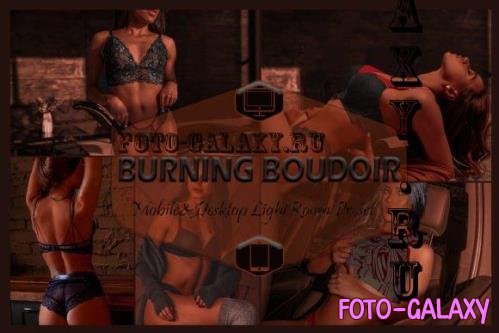 10 Burning Boudoir Mobile & Desktop Lightroom Presets, Burnt  - 2629832