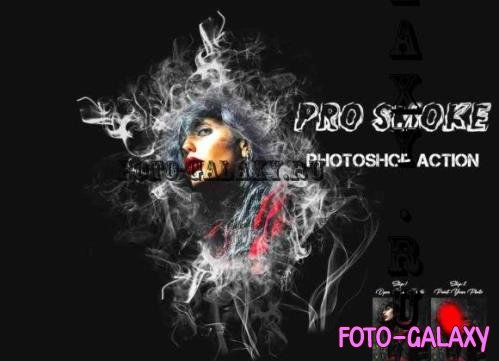 Pro Smoke Photoshop Action - 21337119