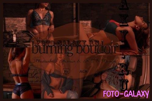 10 Burning Boudoir Photoshop Actions And ACR Presets, Burnt - 2629840