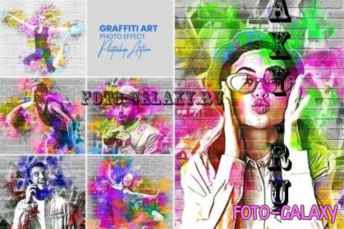 Graffiti Art Effect Photoshop Action - 14484523
