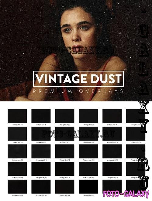 30 Film Dust and Scratches Overlays - 24239443