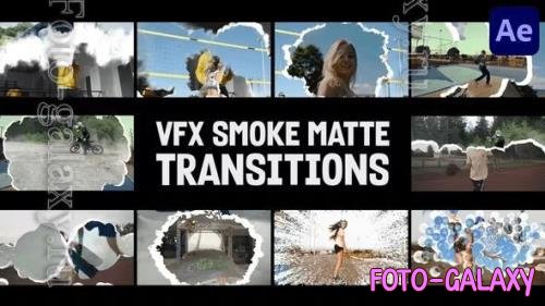 Videohive - VFX Smoke Matte Transitions for After Effects - 46324518