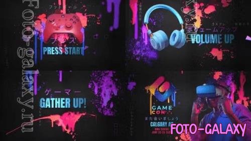 Videohive - Ink Drip & Splash Event Promo Intro 46282851