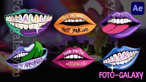 Videohive - Lips and Titles for After Effects - 46330069