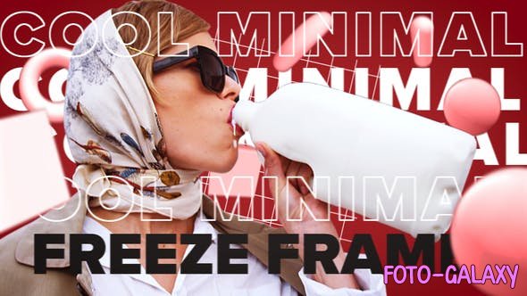 Videohive - Cool Minimal Freeze Frame 46268701