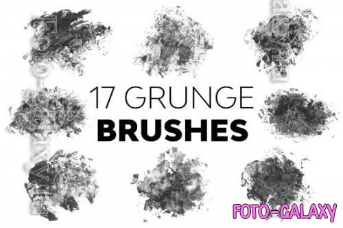 CreativeMarket - Grunge Brushes - 21322657