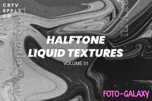 CreativeMarket - Halftone Liquid Textures - 21336468