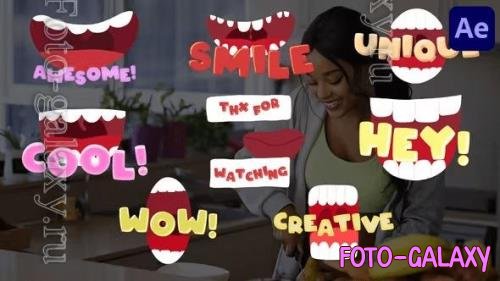 Videohive - Mouth Titles - After Effects 46979948