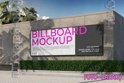 Street wall billboard mockup - 3KE97JA