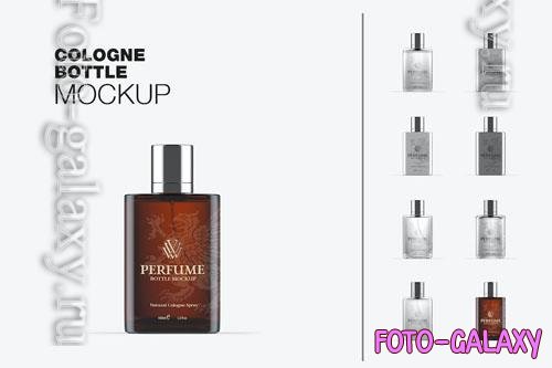 Set Perfume Bottles Mockup - LAG7E5N