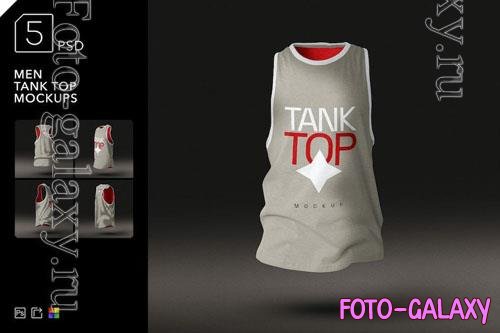 Men Tank Top Mockups - CTLS25G