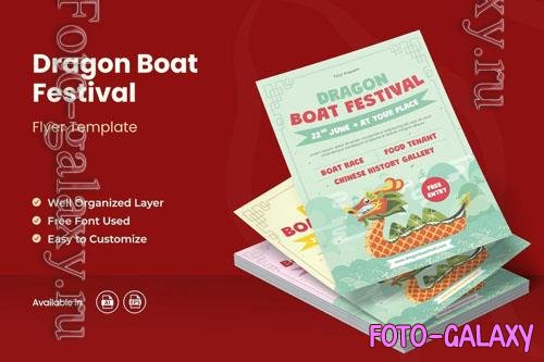 Dragon Boat Festival Flyer Ai & EPS Template - DXPAEW5