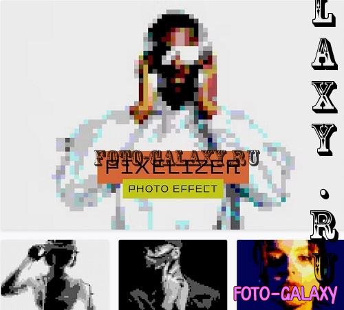 Pixelizer Photo Effect - 25410208