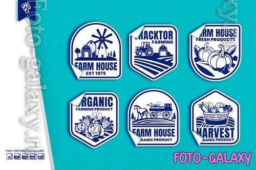 Farmer Badge Sticker vol 2