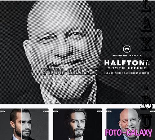 Halftone Photo Effect - 46496222