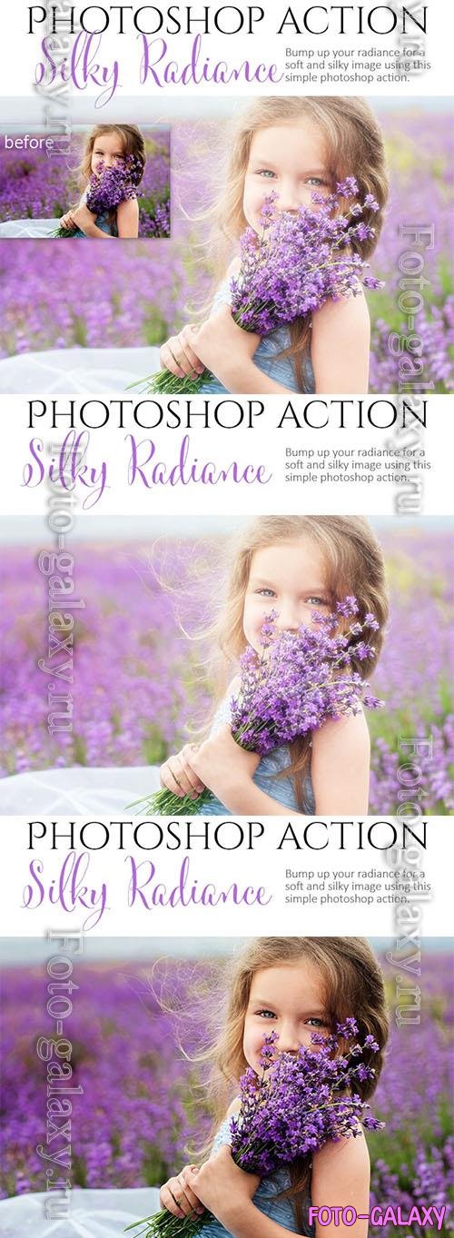 Photoshop Action - Silky Radiance
