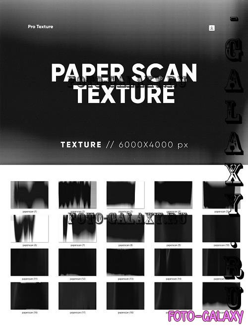 20 Paper Scan Textures HQ - 25420676