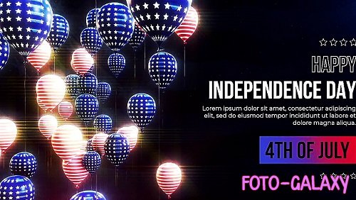 Videohive - 4th Of July Greeting Pack 46526656  - Project For Final Cut & Apple Motion