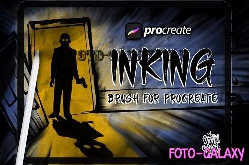 Dansdesign Inking Brush Procreate - 2KV4PUT