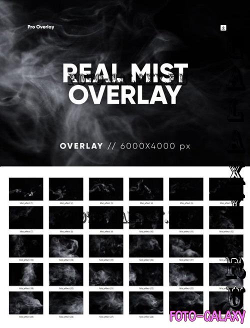 30 Real Mist Overlay HQ - 26692525