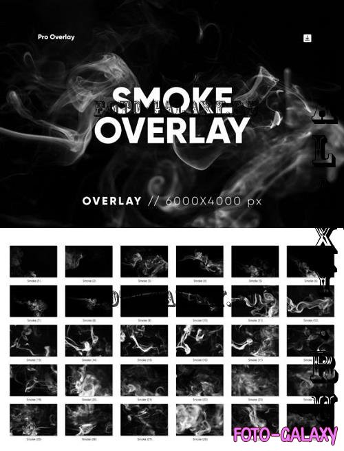 30 Realistic Smoke Overlays - 6396648