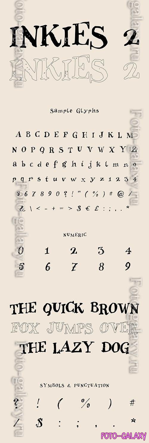 Inkies Ink Font