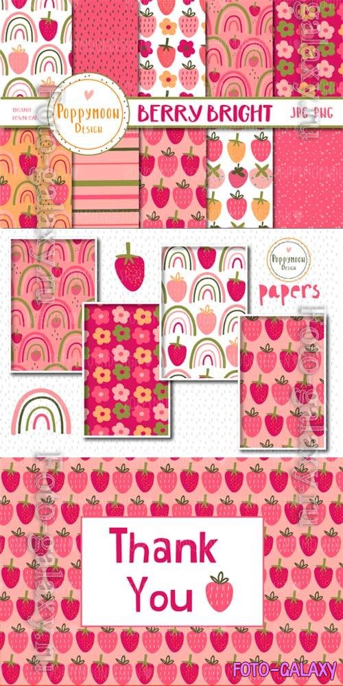 Berry Bright Paper Set