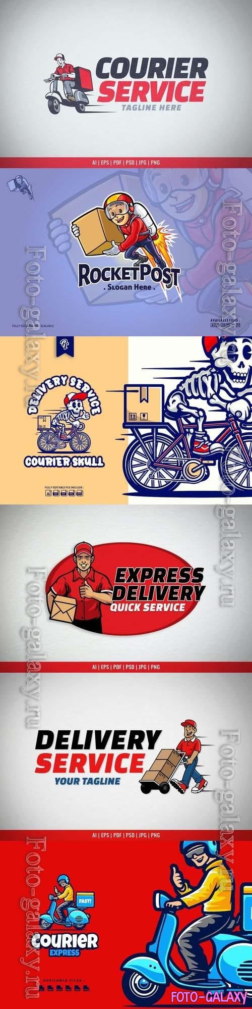 Delivery Service Logo Template