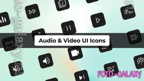 MA - Audio & Video UI Icons - 1558656