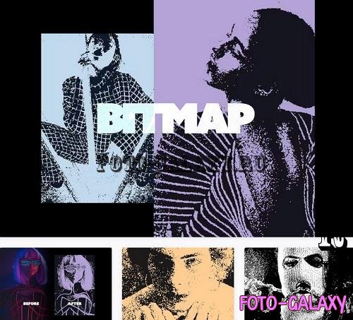 Bitmap Poster Photo Effect - 10981181