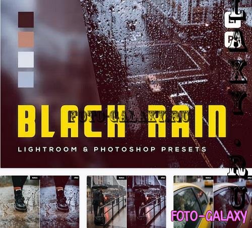 6 Black Rain Lightroom and Photoshop Presets - KJXWZPA