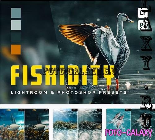6 Fishidity Lightroom and Photoshop presets - R7Z67N2