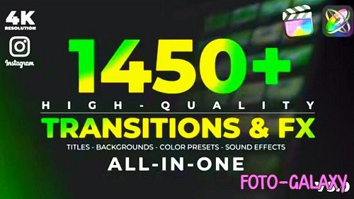 Videohive - Unique Transitions & FX 23292087 - Final Cut Pro X & Apple Motion