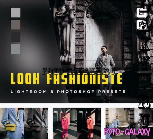 6 Look Fashioniste Lightroom and Photoshop Presets - C7BNUVD