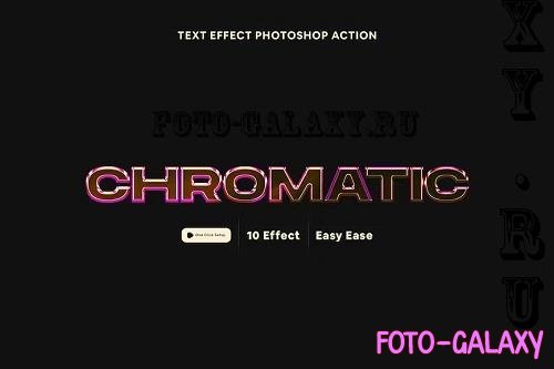 Chromatic Text Effect - ZREBLAQ