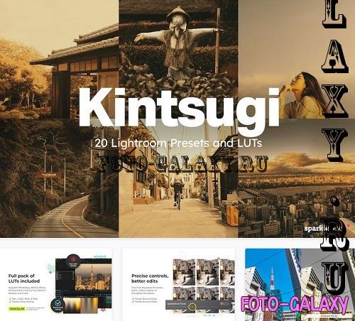 20 Kintsugi Lightroom Presets LUTs - 31388765