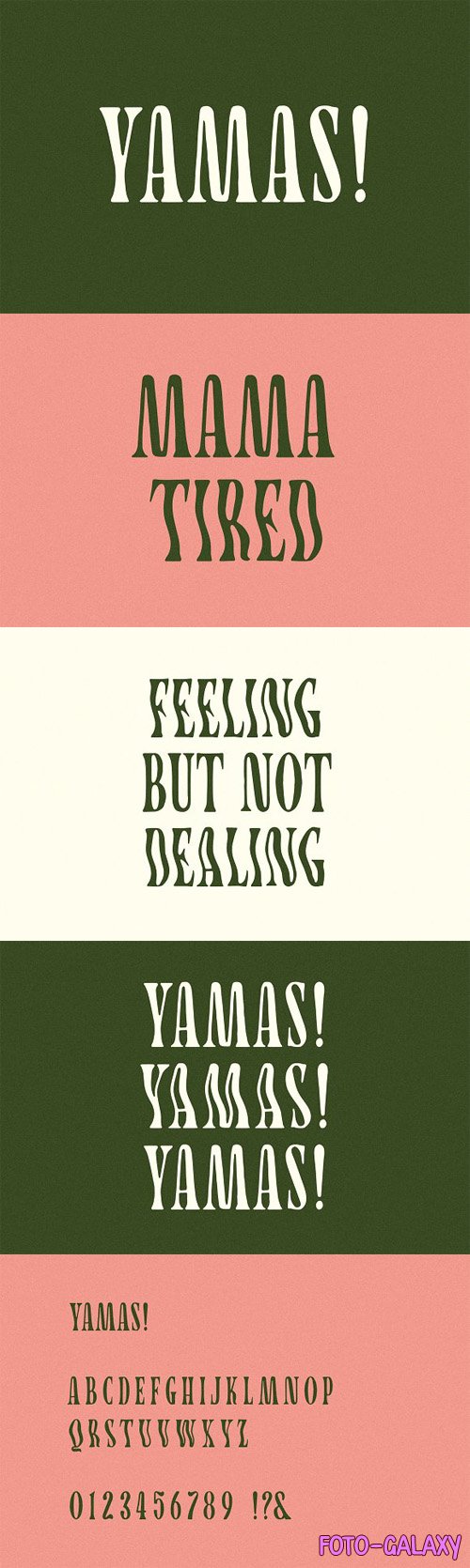 Yamas Font