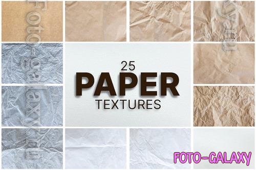 25 Different Paper Background Textures