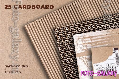 25 Cardboard Paper Background Texture