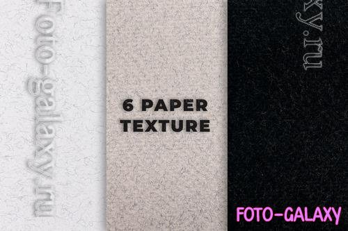 6 Noisy Paper Cardboard Texture Background