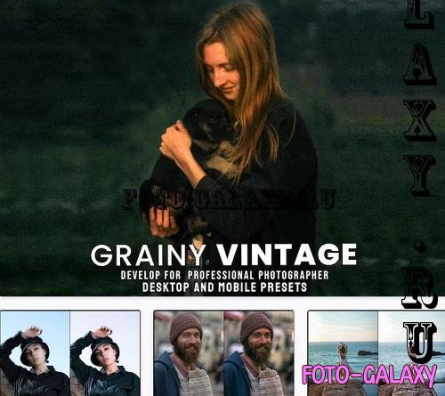 Grainy Vintage - Desktop and Mobile Presets - QBK6UCZ