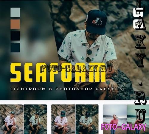 6 Seafoam Lighroom and Photoshop Presets - HSS3HPP