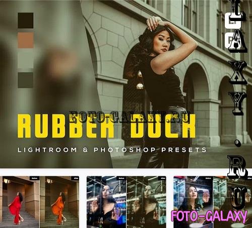 6 Rubber duck Lightroom and Photoshop Presets - ZCDSVD5