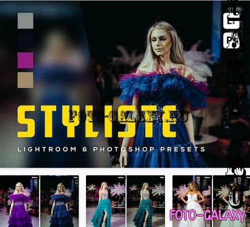 6 Styliste Lightroom and Photoshop Presets - QYFG4TW
