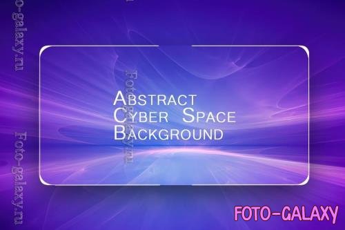 Abstract Cyber Space Background