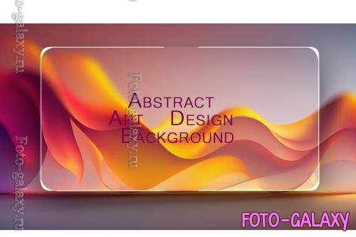 Abstract Art Design Background