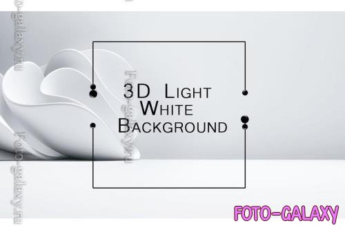 3D Light White Background vol 3