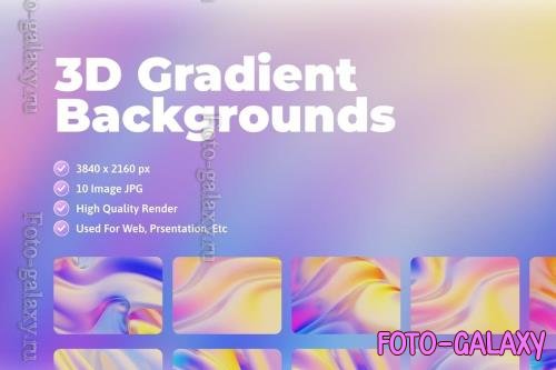 3D Gradient Backgrounds vol 2