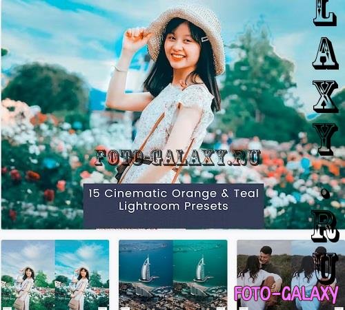 15 Cinematic Orange & Teal Lightroom Presets - GLXXXDS