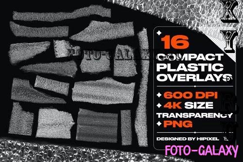 16 Compact Plastic Torn Overlay Texture - N3PYFLL